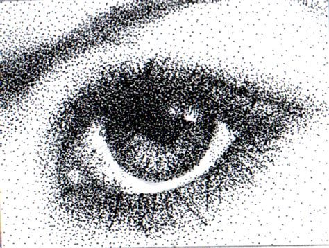 Eye Pointillism By Doge88 On Deviantart