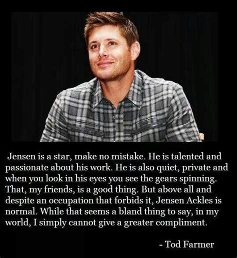Pin By Jess Ingle On Jensen Ackles Supernatural Quotes Supernatural
