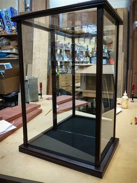 Handmade Glass Display Case For Statues Dolls Hierlooms Models