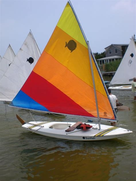 Mccloud Oliver Sunfish Rigged For Sailing Photograph 2007