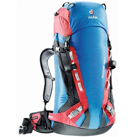 It's also designed to withstand the worst of whatever the outdoors can. Deuter Guide 35+ Climbing Pack - Ocean / Fire £108.00