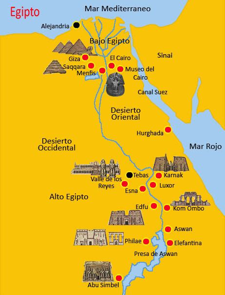 Mapa De Egipto