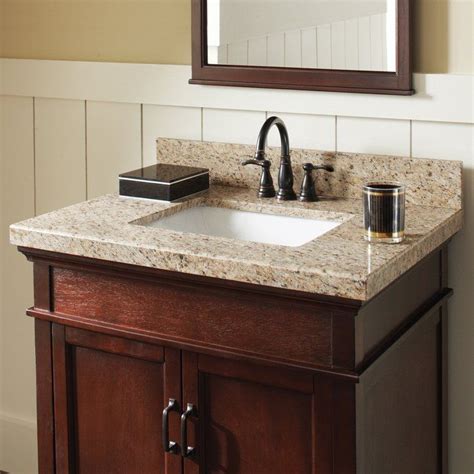 Granite 25 Single Bathroom Vanity Top Granite Vanity Tops Giallo