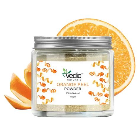 Vedic Naturals Orange Peel Powder 100 Gm