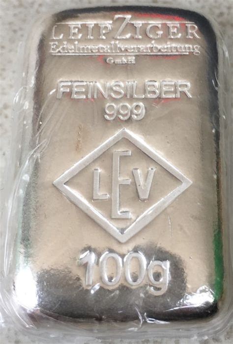 Zilverbaar 100 Gr Leipziger Catawiki