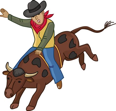 Bull Riding Svg Free Transparent Clipart Clipartkey Images And Photos