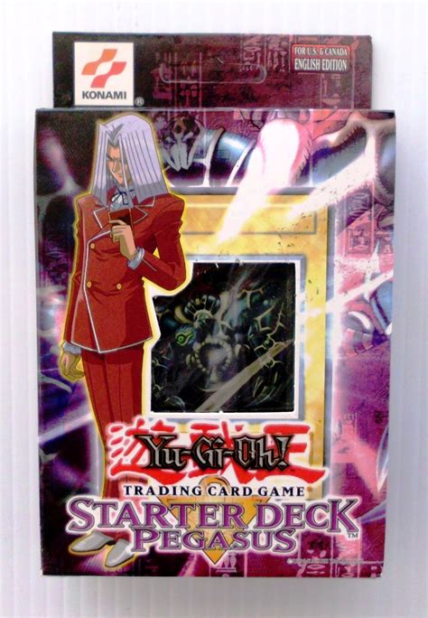 Yu Gi Oh 1st Edition Pegasus “starter Deck English Edition Trading