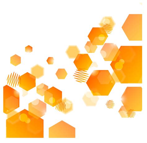 Hexagon clipart orange, Hexagon orange Transparent FREE ...