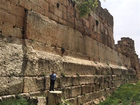 Baalbek Libanon Temple Ruins Unesco World Heritage Site Ancient