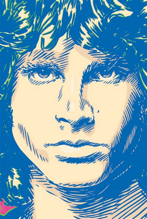 Jim Morrison Jim Morrison Poster Jim Morrison Wall Art Jim Etsy