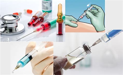 Injections In Healthcare Intramuscular Intravenous Subcutaneous
