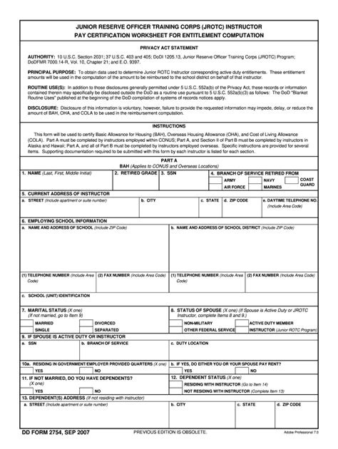Dd 2754 2007 Fill And Sign Printable Template Online Us Legal Forms