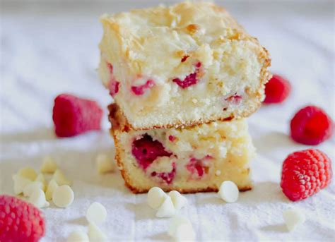 White Chocolate Raspberry Blondies The Copper Table