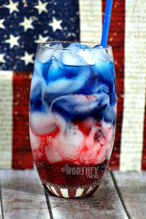 Easy Kid Drink Idea Red White And Blue Drink