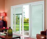 Pictures of Sliding Patio Doors Blinds Inside