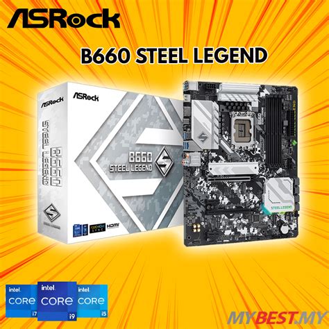 Asrock B Steel Legend Motherboard Atx