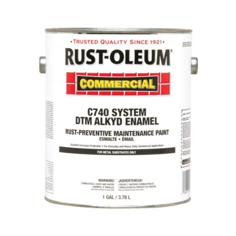 Rust Oleum Industrial Rust Oleum Commercial C740 System 400 Voc Dtm