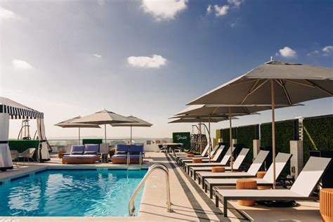 The Best Hotel Rooftop Pools In Los Angeles