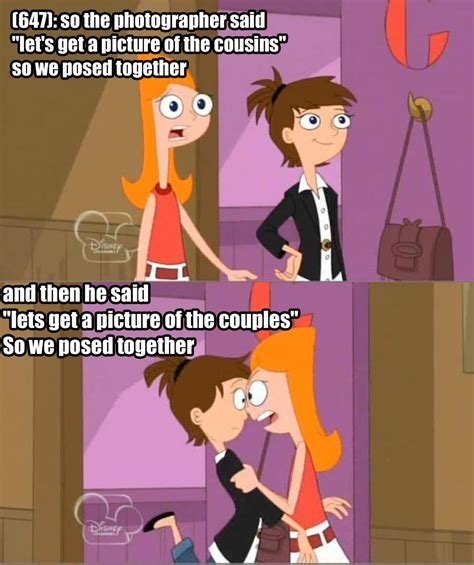 Les Cousines Dangereux Phineas And Ferb Memes Disney Jokes Phineas