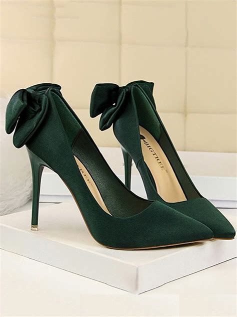 Pinterest Green High Heels Green Heels Fashion Shoes Heels