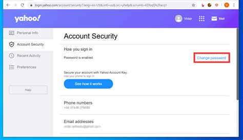 How To Change Yahoo Mail Password From A Pc Android Or Iphone