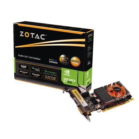 Zotac Geforce Gt 610 2gb Ddr3 Pci E Video Card Best Buy Toronto
