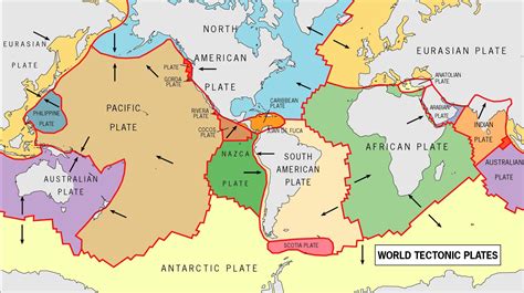 World Tectonic Plates And Their Movement Yahoo Image Search Results