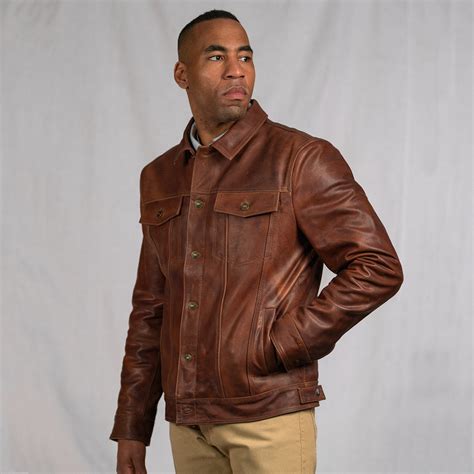 Leather Denim Jacket Rugged And Iconic Buffalo Jackson