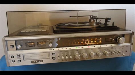 Zenith Is 4080 Integrated Stereo System 8 Track Cassette Record