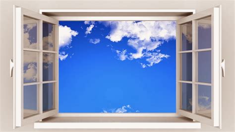 Wallshd Open White Window In Weather Blog 3d Wallpapers