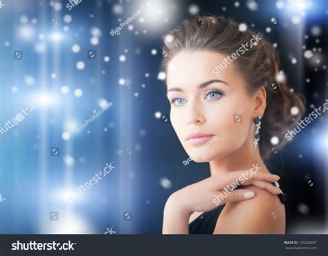 Jewelry Luxury Vip Nightlife Party Concept Beautiful Woman In