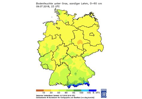 Ein boden ist wassergesättigt, wenn alle poren des bodens mit wasser gefüllt sind. Agrarwetter Deutschland: Kommt der ersehnte Regen zu spät ...