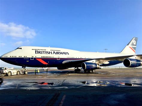 British Airways Boeing 747 In Landor Livery Has Landed At London