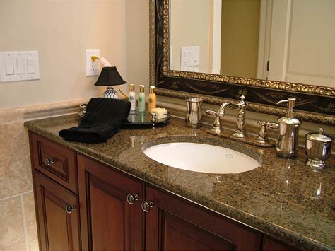 Granite Tile Bathroom Countertop Granite Countertops In Bathroom C D Granite Countertops