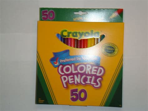 Crayola Colored Pencils 50 Count