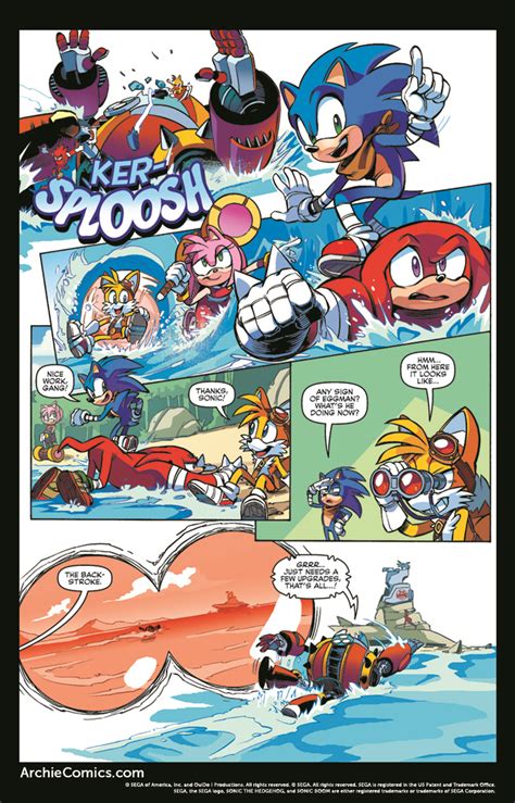 Sneak Peek At Archie Comics Sonic Boom Issue Segabits Source