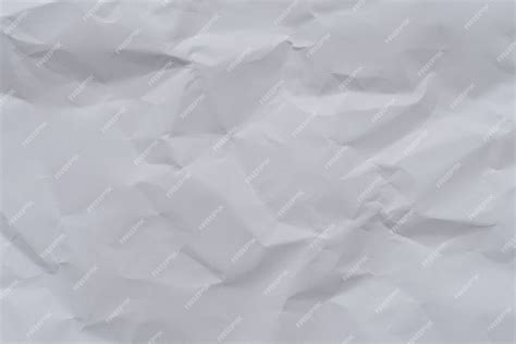 Белый мятый бумажный фон и текстуры морщинистая смятая бумага белый