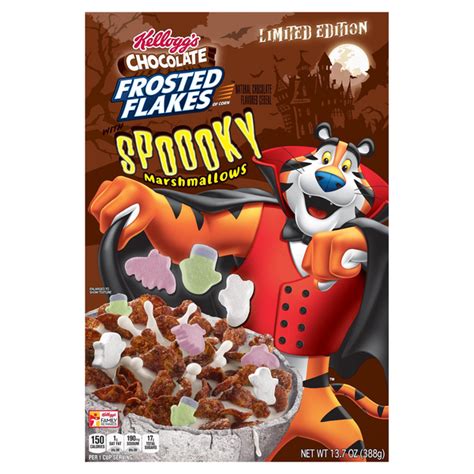 Save On Kelloggs Frosted Flakes Breakfast Cereal Chocolate Wspoooky Marshmallows Order Online