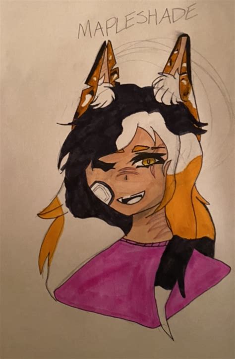 mapleshade as a human warrior cats