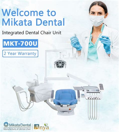 Exported New Model Mkt 700u Dental Unit Chair Ajax Cingol X5 Dental