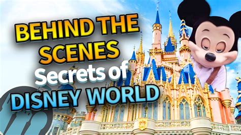 17 Crazy Behind The Scenes Secrets Of Disney World Youtube