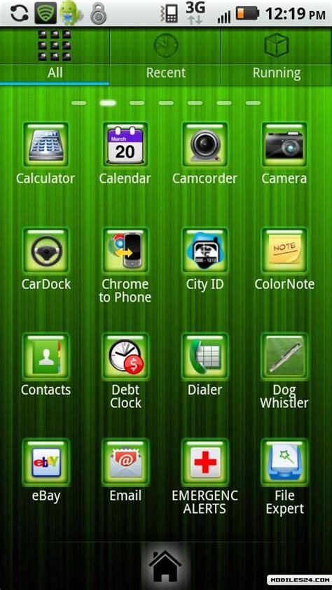Xbox Green Theme Go Launcher Free Android Theme Download