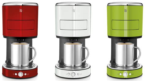 Mit unserer expertise rund um den gedeckten tisch vervollständigen wir die sinneseindrücke ihrer gäste: WMF Kaffeemaschine Lono Color - Kaffeepadmaschine in drei ...
