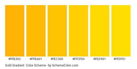 Dalam model warna rgb #ffd700 terdiri dari 100% merah, 84.31% hijau dan 0% biru. Gold Gradient Color Scheme Gold Schemecolor Com