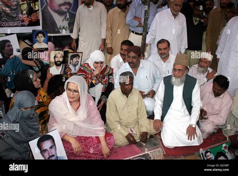 karachi pakistan 26th november 2013 peoples party sb leader ghinwa bhutto and jamat e