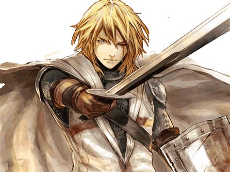 Medieval Anime Male Knight