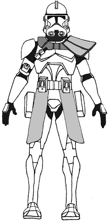 Clone Trooper 21st Nova Corps Star Wars Drawings Star Wars Clone
