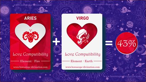In the bedroom, he is a little too hesitant and timid for her, and she is a little too wild and aggressive for him. Love Compatibility ARIES + VIRGO: Sex, Emotions, Match