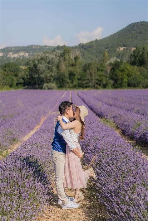 Vendors Engagement Shoot In Lavender Fields Of Provence France Popsugar Love And Sex Photo 101