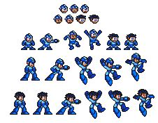 From my understanding there was an agreement made way back in the early early days of mega man archival history where the fantastic site mechanical maniacs would be the primary host for the mega man pc and pc 3 sprites. Unseen MMX Classic Megaman sprites by IceLucario20xx on ...